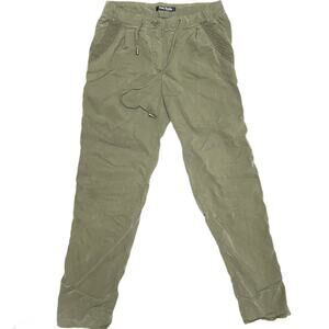 Betty Barclay Pants Womens Size 4 Green Mid Rise Utility Minimalist Casual Basic